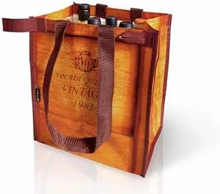 Vin Bouquet Fia 050 Sac 6 Bouteilles Sac de Transport en Tissu 21 X 12 X 4,5 Cm
