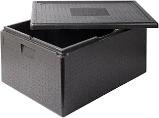Thermo Future Box Boîte à Repas Isotherme 80 l - Boîte de Transport - Boîte Isotherme - avec Couvercle - 68,6 x 48,5 cm - Boîte Isotherme en polypropylène expansé