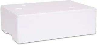 Caisse isotherme en polystyrène, idéale pour l’expédition de denrées alimentaires, capacité 3 kg/3 L
