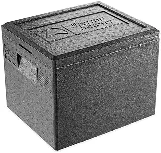 Thermohauser - Boîte isotherme en polypropylène GN 1/2 - Avec couvercle - Capacité 22 l - Dimensions 39 x 33 x 32 cm.