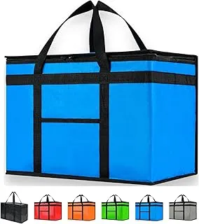 NZ home Sac standard pour livraison de nourriture et sacs de supermarché isolés