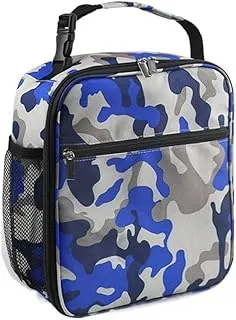 HALAHAI Sac Isotherme Sac à Lunch Portable imperméable étanche Sac fourre-Tout isolé Refroidisseur Thermique boîte à Lunch Caisse for Hommes Femmes école Pique-Nique Voyage Panier Repas Sac Repas