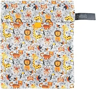 NERTHUS Sac isotherme réutilisable pour le déjeuner, collation, sandwich, porte-sandwich