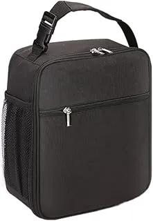 Sac Isotherme Repas Sac à Lunch Portable imperméable étanche Sac fourre-Tout isolé Refroidisseur Thermique boîte à Lunch Caisse for Hommes Femmes école Pique-Nique Voyage pour Bureau (Blue : E)