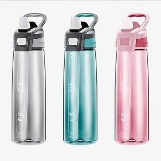 Bouteille d'eau Bouteille de bouteille de bouteille d'eau à l'épreuve des fuites, bouteille de sport à couvercle de la couvercle de la caisse Bouteille Isotherme Gourde Sport ( Color : 3 Pack , Size :