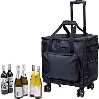 Sac Isotherme Bouteille Vin - Sac de Voyage pour Bouteilles de Vin - Porte Bouteille Vin pour Professionnel et Amateur