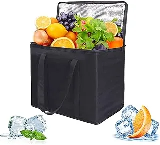 Sacs Isothermes,Grand Sac Isotherme Courses,Sac Isotherme Doux,Grand Pliable,pour Pique-Nique Camping Plage Voyage