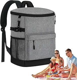 Sac à dos isotherme - Sac à dos isotherme - 30 boîtes - Sac à dos de voyage isotherme - Sac thermique étanche - Caisse à glace légère pour la randonnée, le camping, le déjeuner, le pique-nique