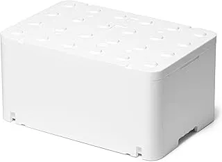 Thermobox, Universel, Polystyrène/Styromousse, Blanc, GN 1/1 200, Dimensions 60x40x29,6 cm, Capacité 48 l, Pour le stockage et le transport de produits chauds, froids et surgelés
