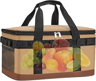 Sac Isotherme - Sacs Isothermes Isolés Étanches | Caisse Portative pour Glace pour Pêche Extérieur Voiture Travail Voyage Routier Pique-Nique Plage Piscine Golf Camion