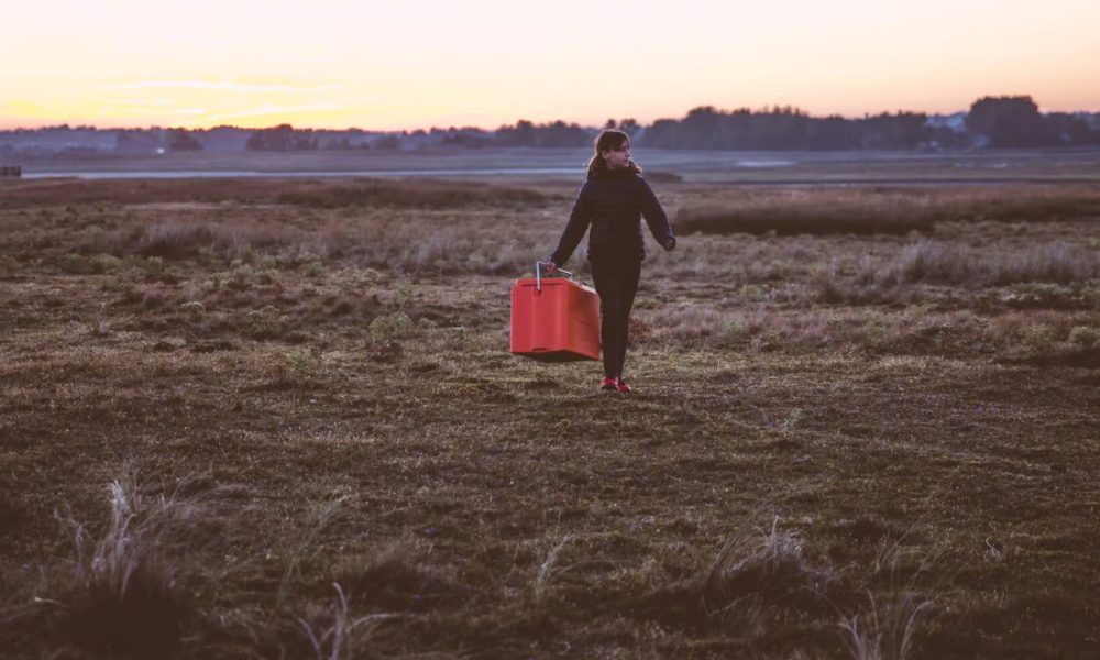 Glacière Komebac Cool 35 litres en PPE - Orange pour les loisirs en plein air